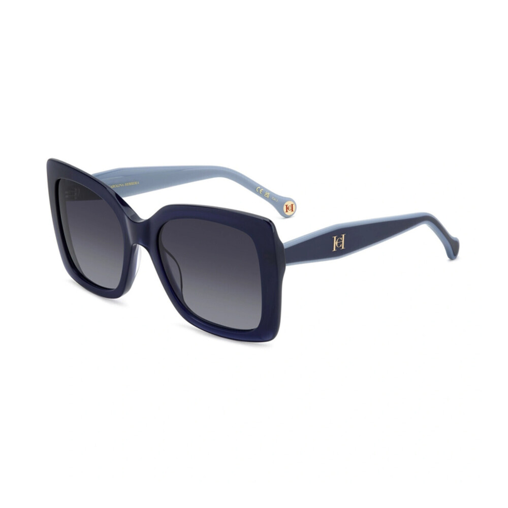 NEW Carolina Herrera HER 0258/G/S 0PJP9O Blue Sunglasses authentic